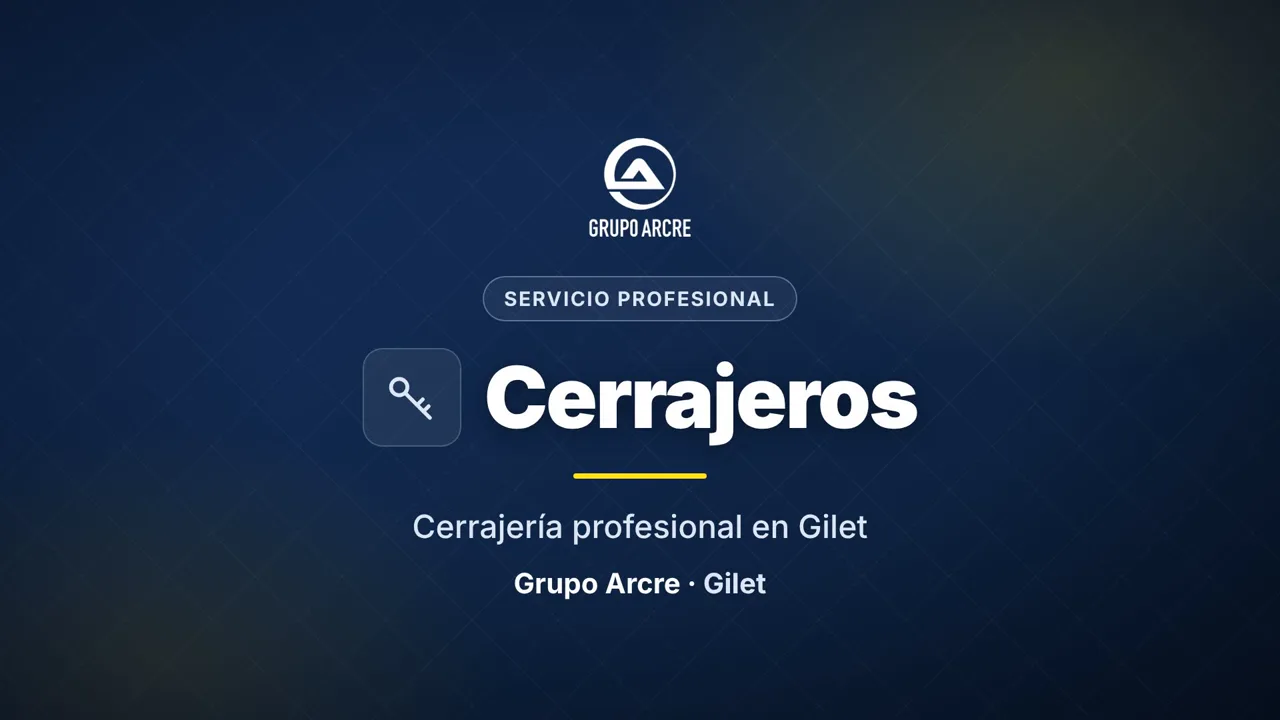 Cerrajería profesional en Gilet